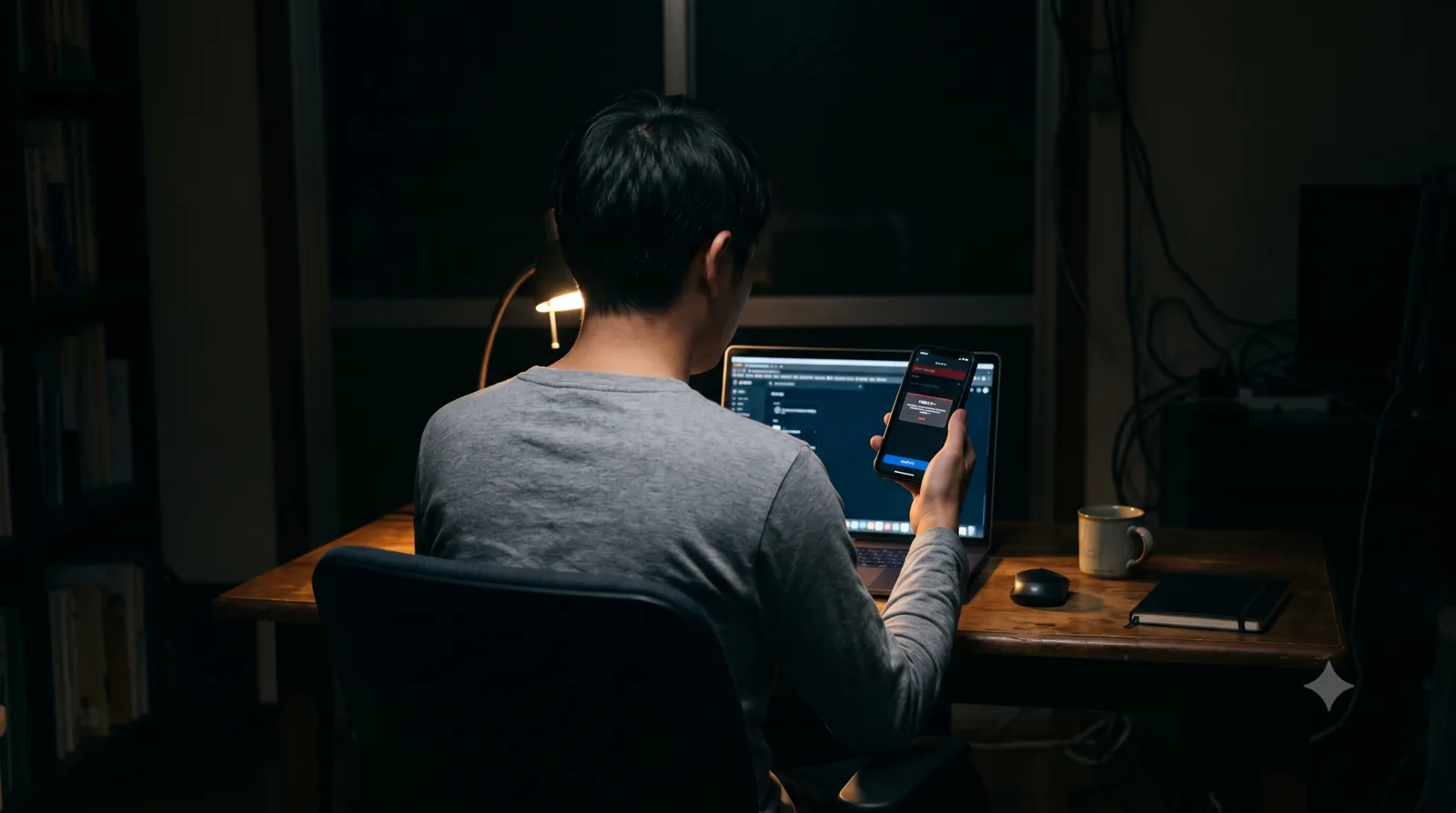 「話を聞いてくれる人が、作ってもくれる。」——そのコピーに込めた、半泣きの夜の話